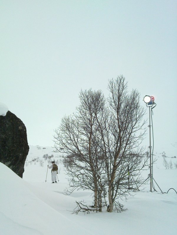 Vi bedriver endelig lyssetting.