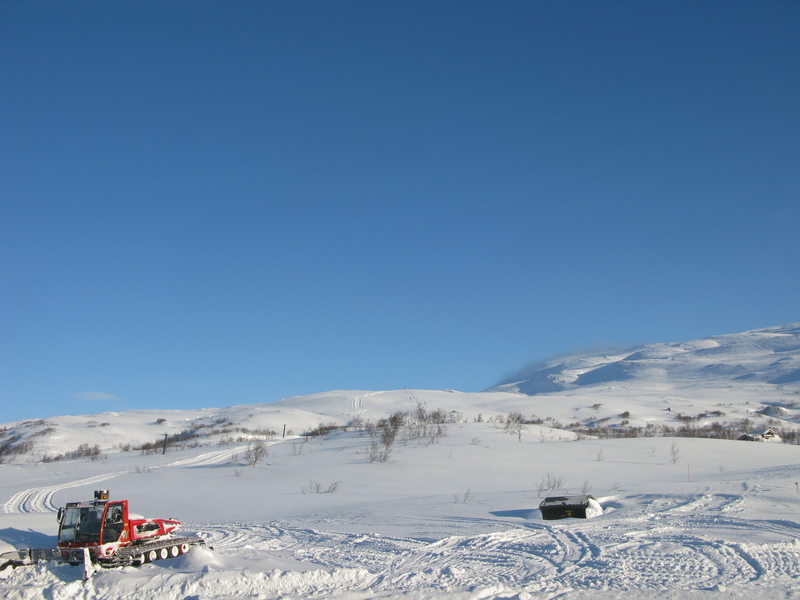 Utsikt fra vinduet, første morgen!